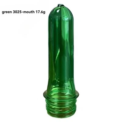 Garrafa PET Pré-forma Verde 3025-boca 17,6g